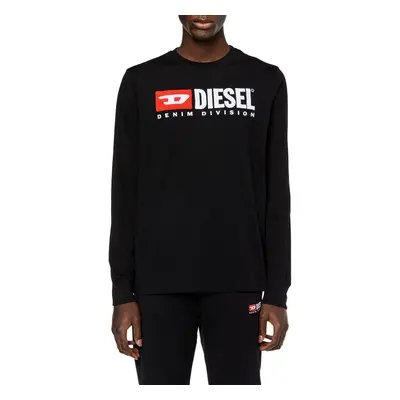 Tričko diesel t-just-ls-div t-shirt black4