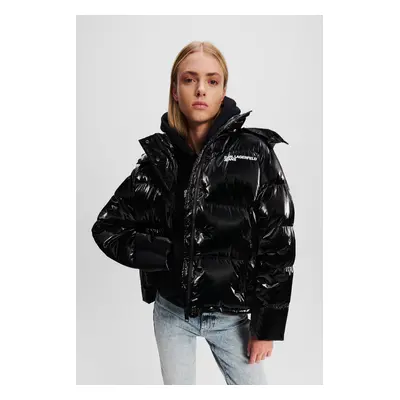 Bunda karl lagerfeld jeans klj pearlized puffer black