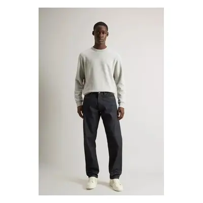 Džíny woolrich selvedge denim pant indigo