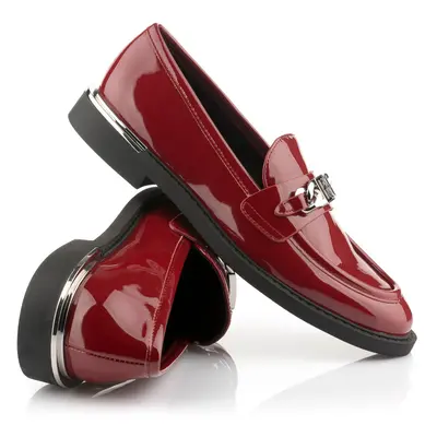 Mokasíny dkny radisson - loafer ruby red