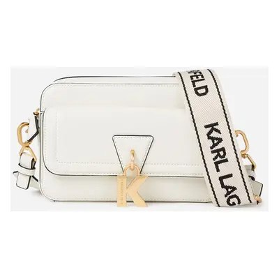 Crossbody karl lagerfeld k/lock camerabag off white