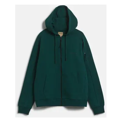 Mikina woolrich tech full-zip hoodie ponderosa pine