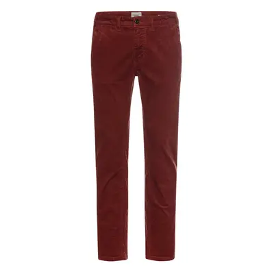 Kalhoty camel active chino pants-slim fit brick red