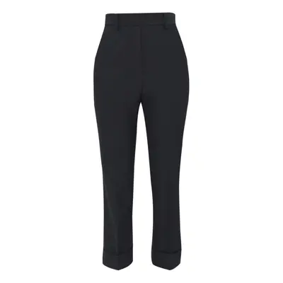 Kalhoty dkny regular pants black