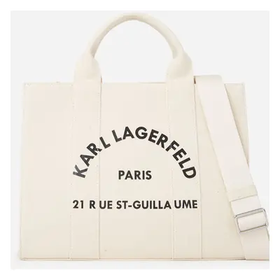 Kabelka karl lagerfeld rsg square medium tote natural