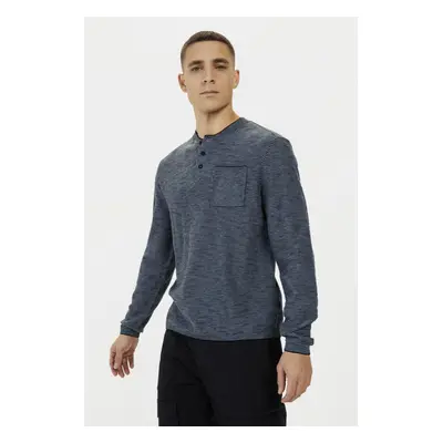 Svetr camel active pullover 1/1 arm elemental blue