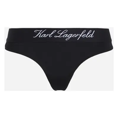 Spodní prádlo karl lagerfeld hotel karl thong black