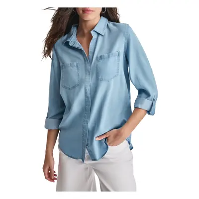 Košile dkny btn frt shirt chambray