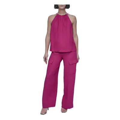 Tričko dkny s/l hltr crnkl blse wild berry