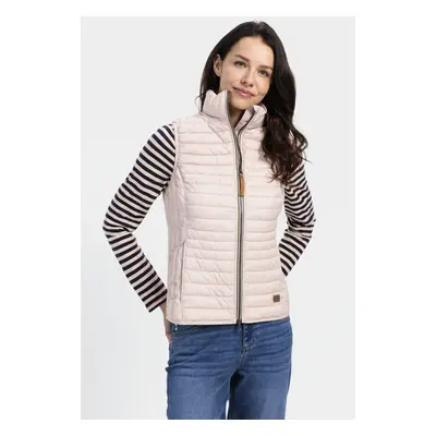 Vesta camel active vest rose stripes