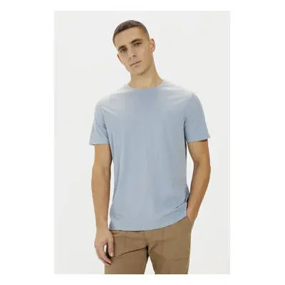 Tričko camel active t-shirt 1/2 arm smoke blue