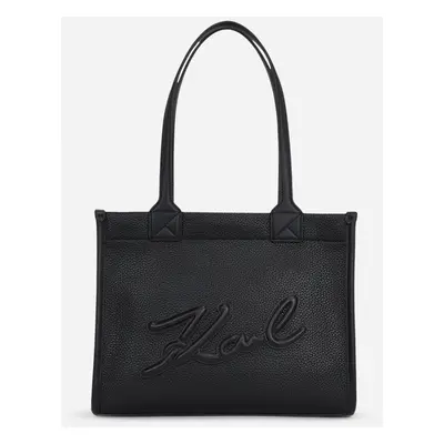 Kabelka karl lagerfeld k/skuare md tote grainy black