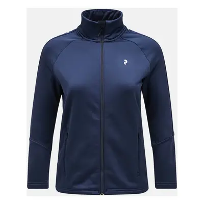 Mikina peak performance w rider zip jacketow blue shadow