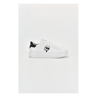 Tenisky karl lagerfeld kapri mens karl nft lo lace white lthr