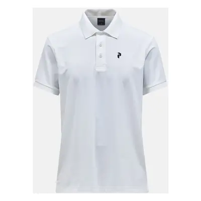 Polokošile peak performance m vespar polo white