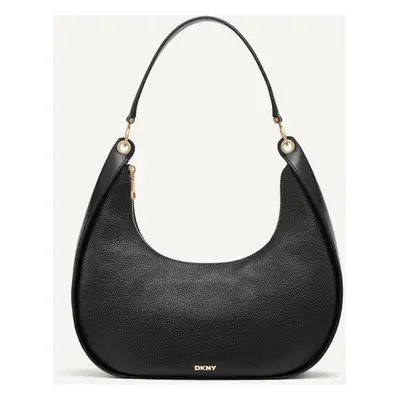 Kabelka dkny abby lg hobo blk/gold