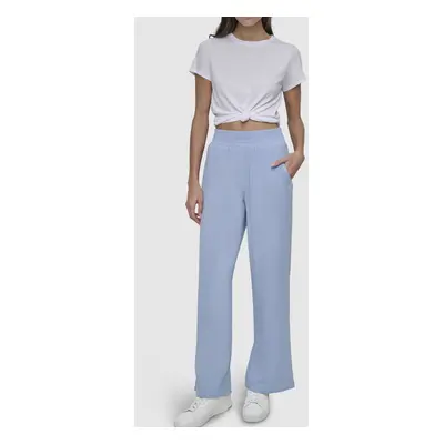 Kalhoty dkny straight leg pant forever blue