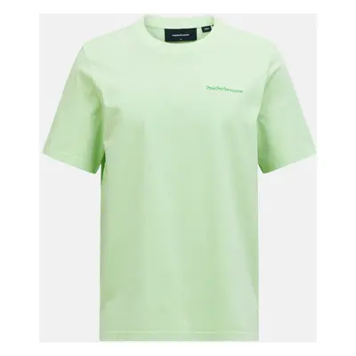 Tričko peak performance m original small logo tee vivid green