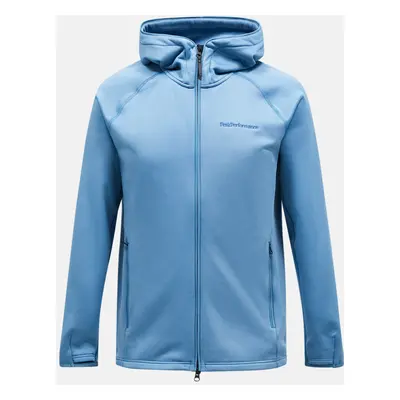 Mikina peak performance flo m chill light zip hood shallow