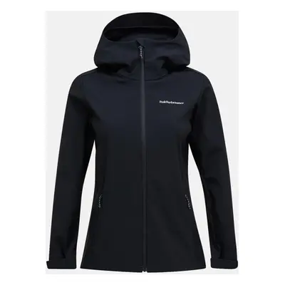 Bunda peak performance w explore hood jacket black