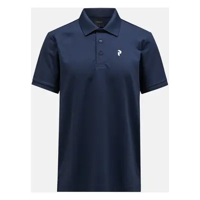 Polokošile peak performance m vespar polo salute blue/salute blue