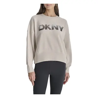 Mikina dkny omb seq logo p/o oat