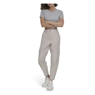 Kalhoty dkny canvas cargo pant oat