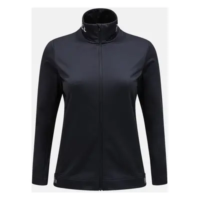 Mikina peak performance w rider tech zip jacket black