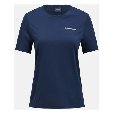 Tričko peak performance w explore logo tee blue shadow