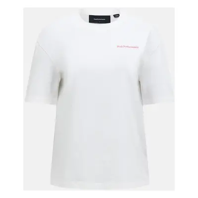 Tričko peak performance w graphic tee offwhite