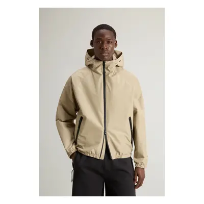 Bunda woolrich windstopper hooded jacket white pepper