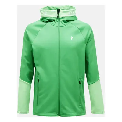 Mikina peak performance m rider zip hood peppermint