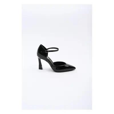 Lodičky karl lagerfeld premiere d'orsay gloss black patent lthr