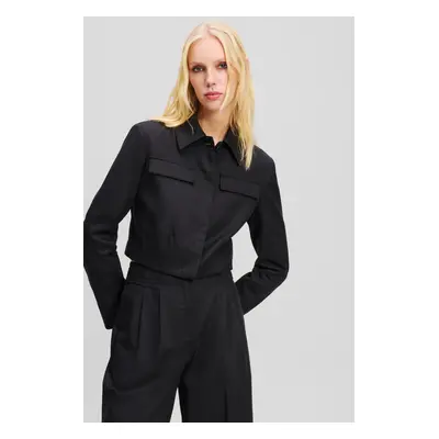 Bunda karl lagerfeld blouson jacket black