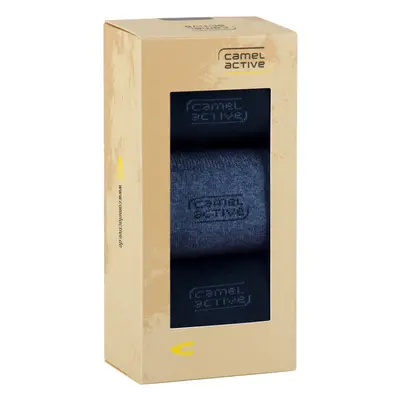 Ponožky camel active basic socks 3er box dark blue