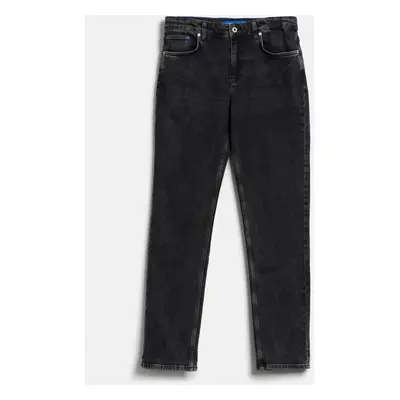 Džíny karl lagerfeld jeans klj slim denim acid dark grey