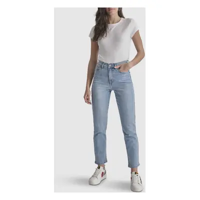 Džíny dkny high rise slim strai bryant wash