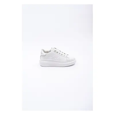 Tenisky karl lagerfeld kapri karl signia shine white lthr / mono