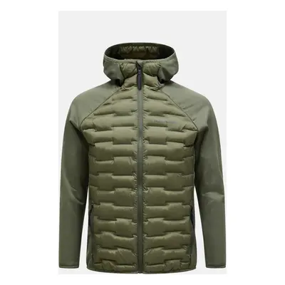 Bunda peak performance argon hybrid hood pine needle