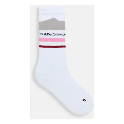 Ponožky peak performance graph sock white