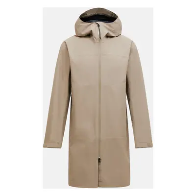 Kabát peak performance treeline shell parka avid beige