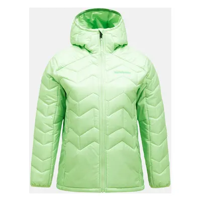 Bunda peak performance w elevate liner hood vivid green