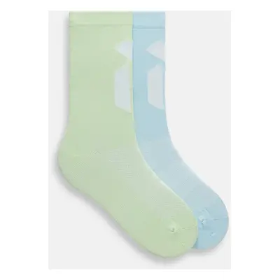 Ponožky peak performance crew sock 2-pack vivid green