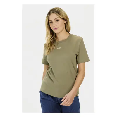 Tričko camel active tshirt khaki