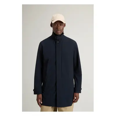 Kabát woolrich city carcoat melton blue