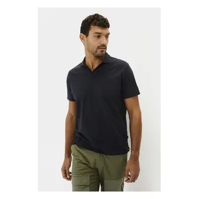 Polokošile camel active polo 1/2 arm dark indigo