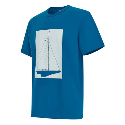 Tričko woolrich boat t-shirt melton blue