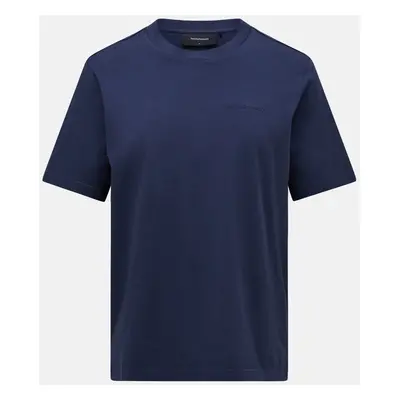 Tričko peak performance m original small logo tee blue shadow