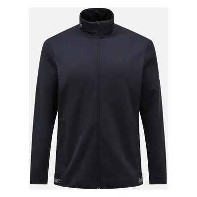 Mikina peak performance m rider tech zip jacket black