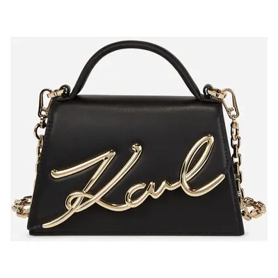 Crossbody karl lagerfeld k/signature 2.0 sm crossbody black/gold